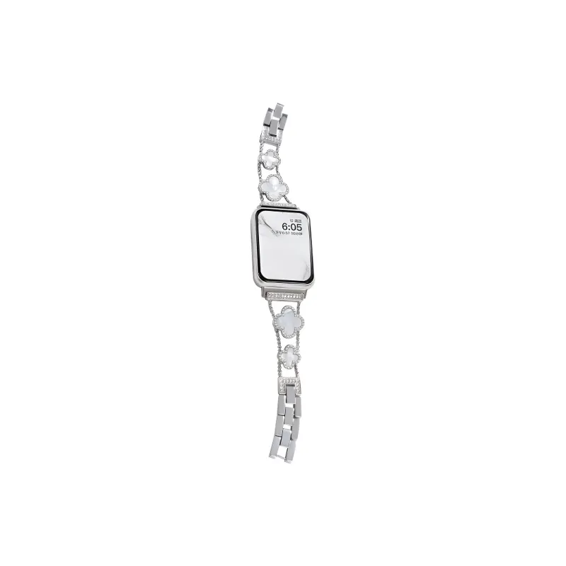 LOVINGCOOL Xiaomi Red Beige Compatibility Watch Band Metal-0