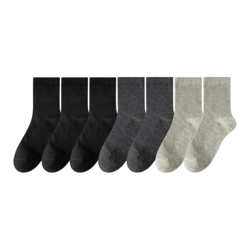 7 SEVFUN Mid Calf Socks Men's Combo Set-30