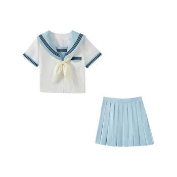 KAZAN Uniforms Women's Blue Summer Sailor Suit