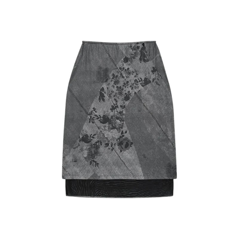 Desigual Casual Long Skirt Women's-0