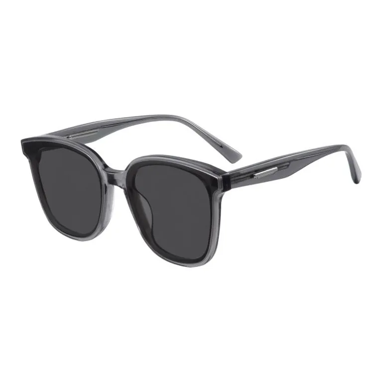 CAPONI Plate Frame Square Sunglasses Unisex Multicolor-0