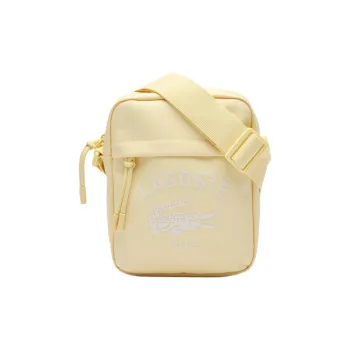 LACOSTE Polyester Crossbody Bag, Shoulder Bag Unisex Yellow