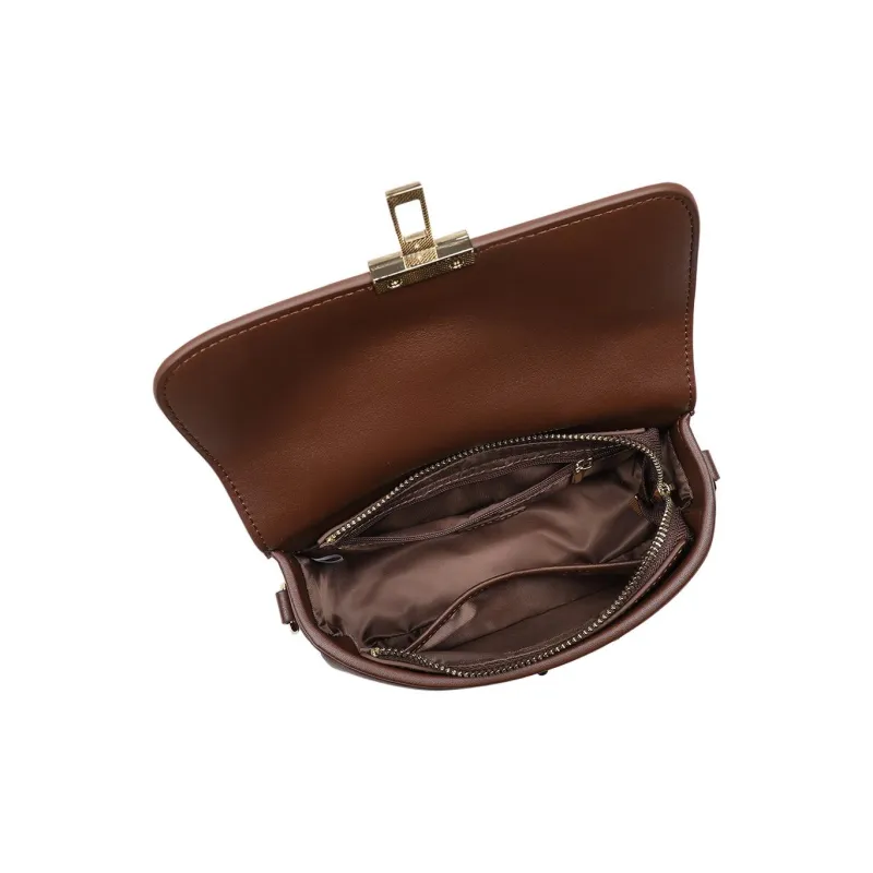 MILLIE'S Cow Leather Underarm Shoulder Bag, Crossbody Bag Regular Women's Coffee-7