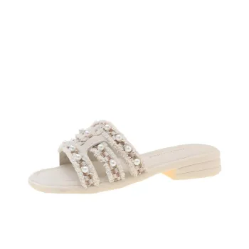 OPOA Slip Resistant Abrasion Resistant Odor Resistant Slide Slippers Women's