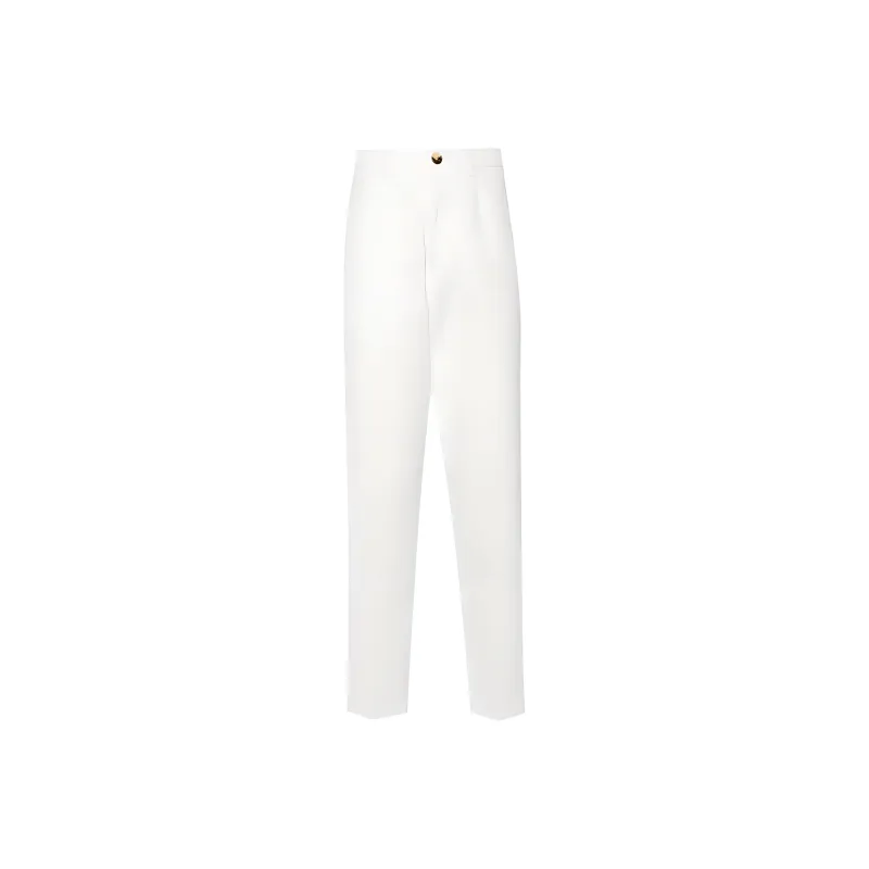Brunello Cucinelli Straight Leg Twill Gabardine Trousers-0