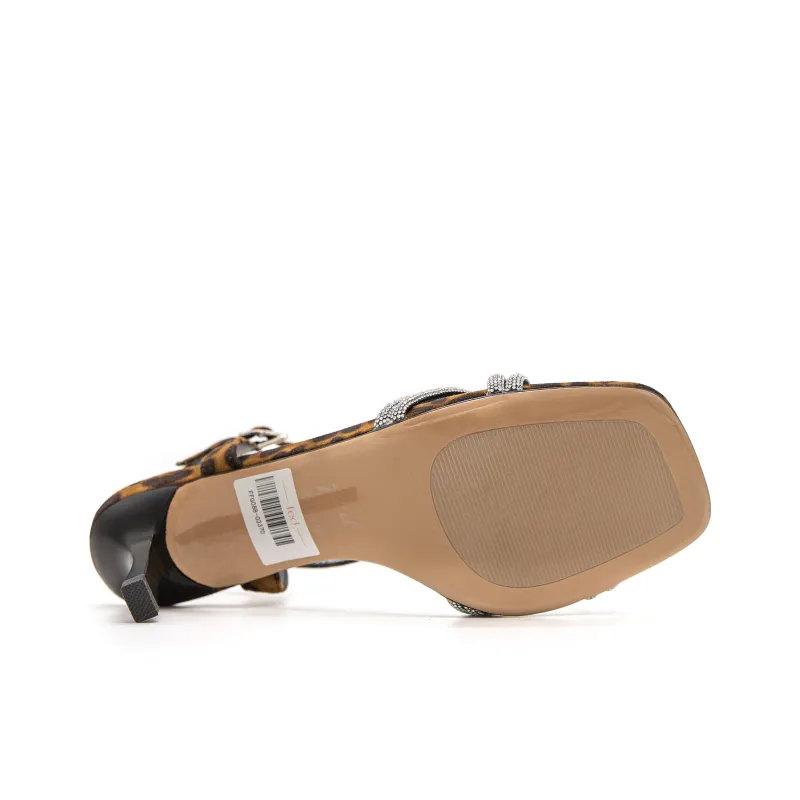 FED One Strap Sandals Women's Brown-4