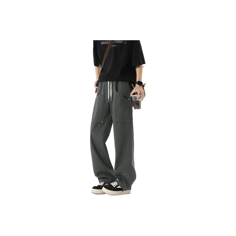WOOD SOON Casual Pants Unisex-7