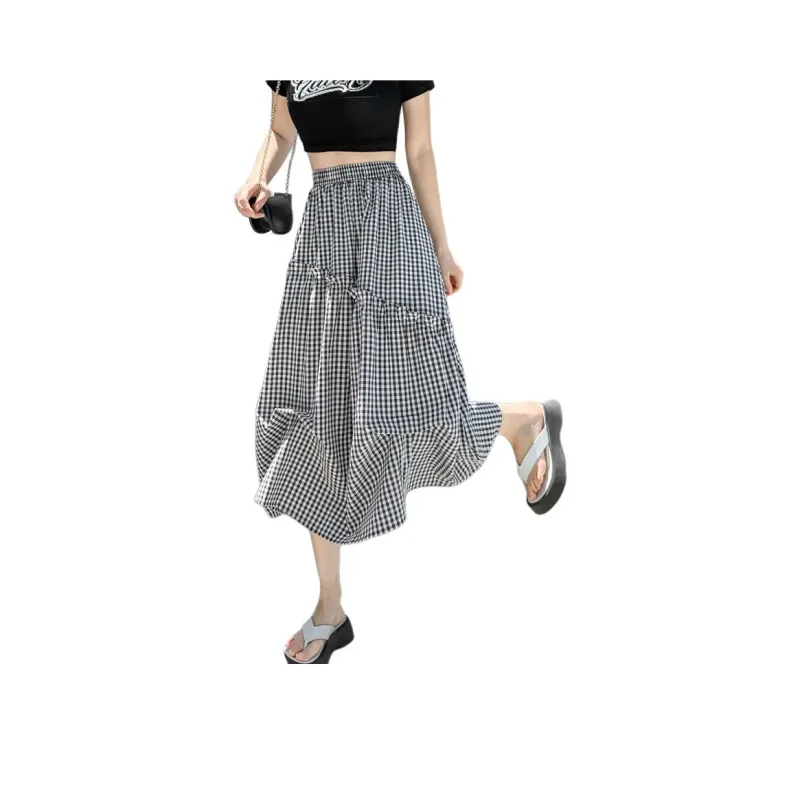 GOSO Casual Long Skirts Women's Image Color-0