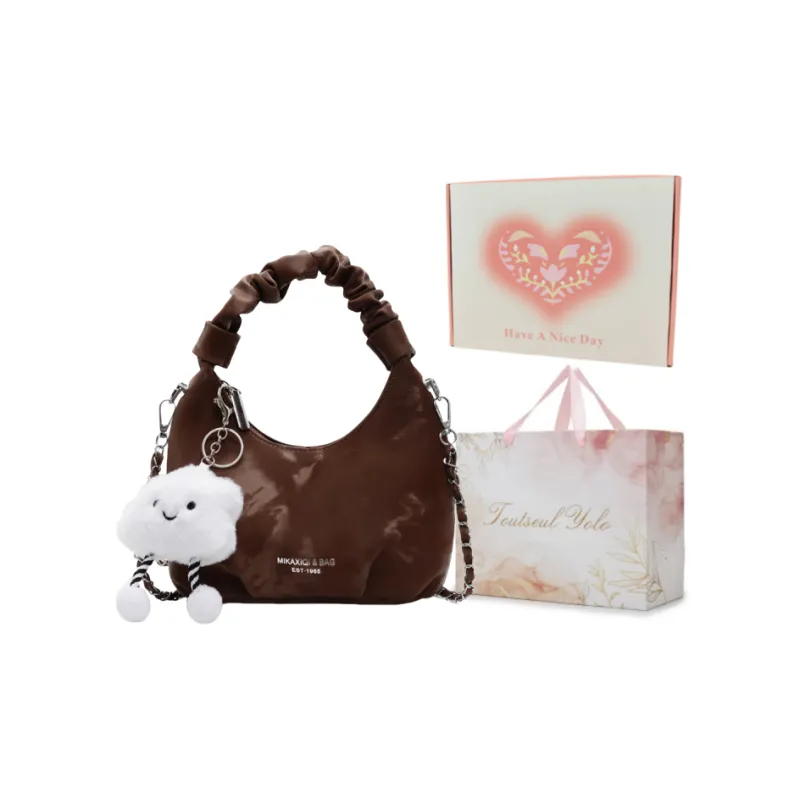 TOUTSEUL YOLO PU Handbag Women's Ecru/Black/Pink/Coffee-31