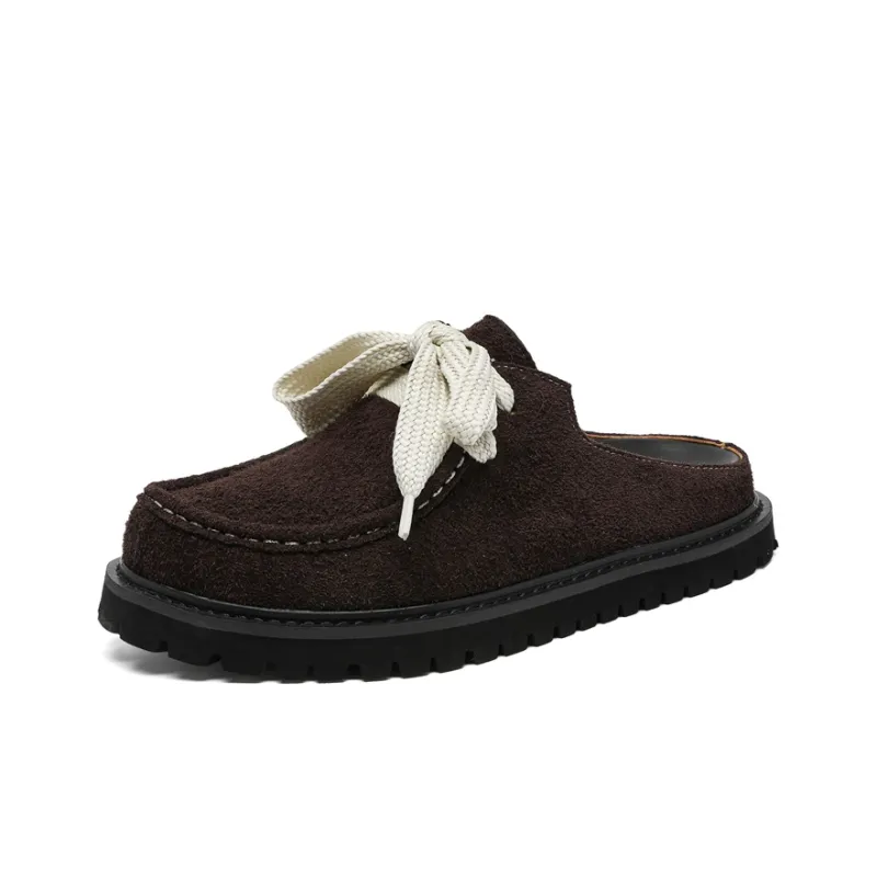 KUNGFUDEER Closed Toe Slippers Men's-11