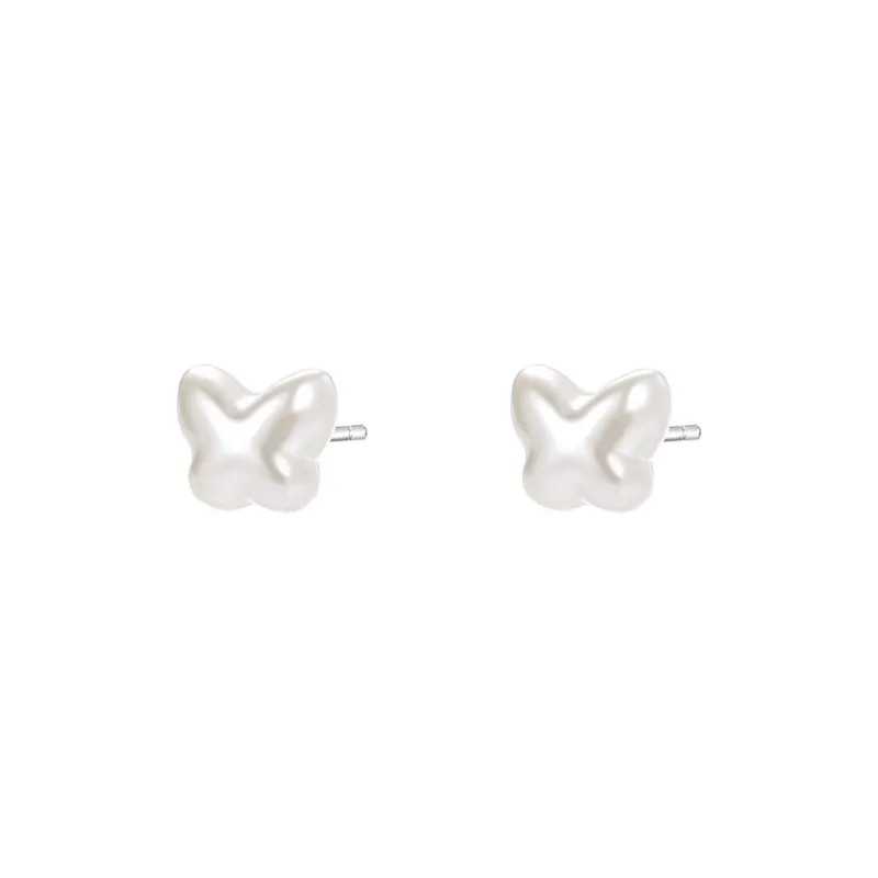 ALI THE FOX 999 Fine Silver Stud Earrings Women's-0