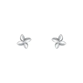 CENTURY&KINDLE 999 Fine Silver Stud Earrings Women's