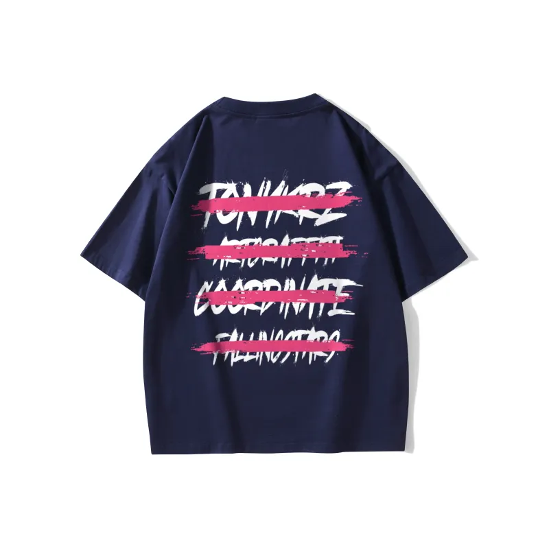 TONYKRZ T Shirts Unisex Navy Blue-0