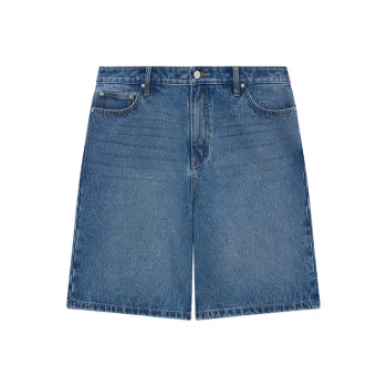 COVERNAT SS25 Denim Shorts Men's Blue