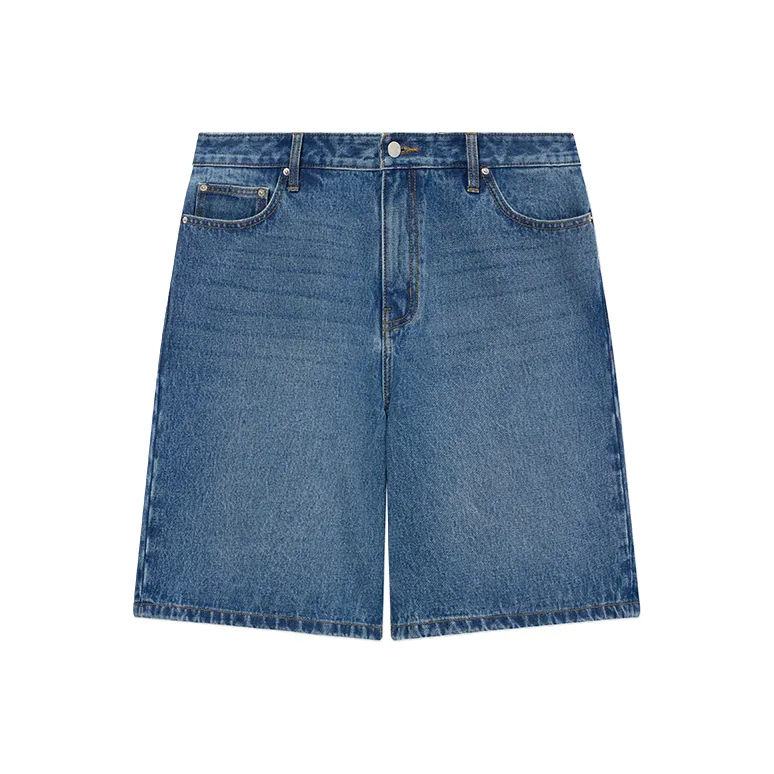 COVERNAT SS25 Denim Shorts Men's Blue-0