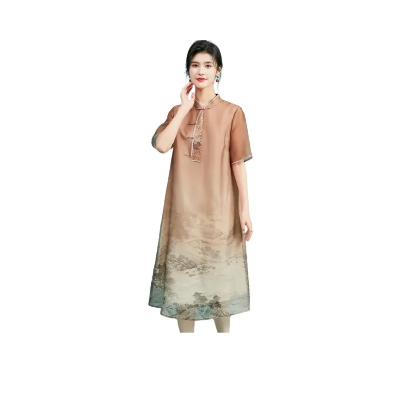 JINJU Short Sleeved Dress Women's-3