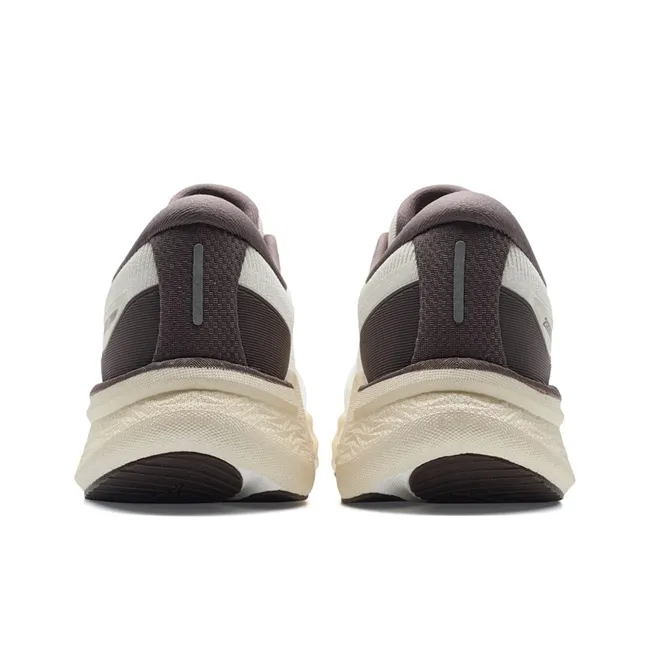 XTEP 2000km PLUS Running Shoes Men Low Top Off White Gray, Cool Tea Brown-4