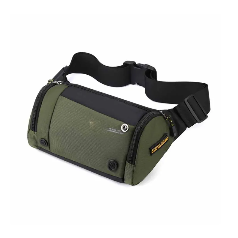 Boniu Nylon Fabric Crossbody Bag Men's Black/Gray/Dark Blue/Army Green-6