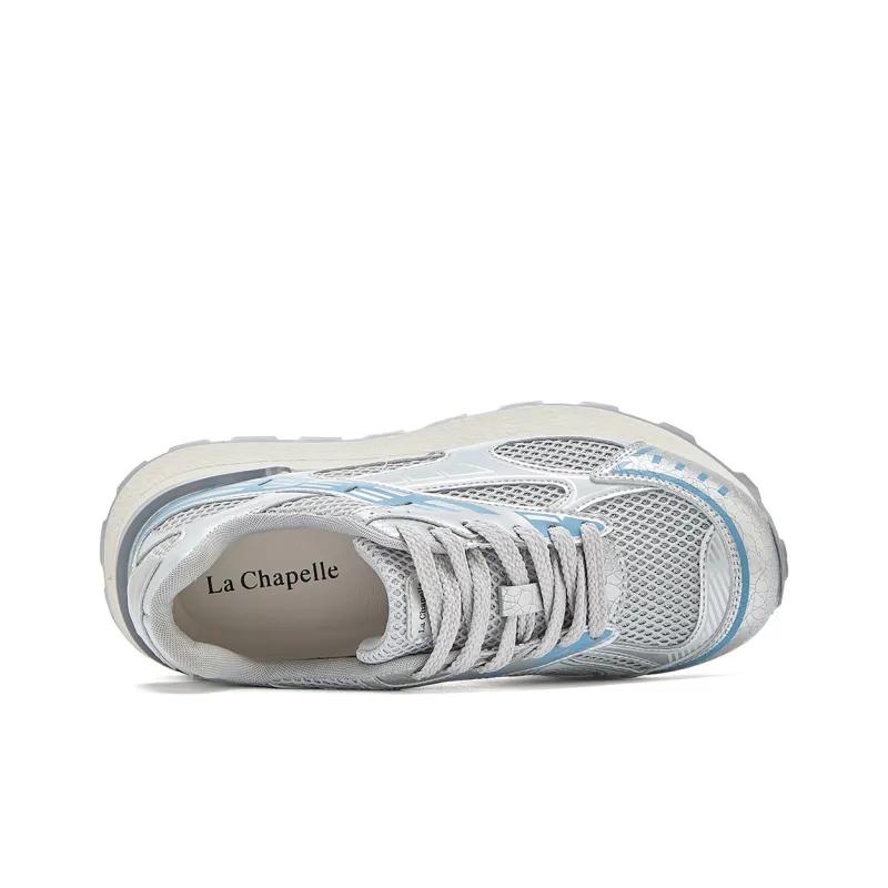 La Chapelle Abrasion Resistant Low Top Casual Shoes Women's Blue-2