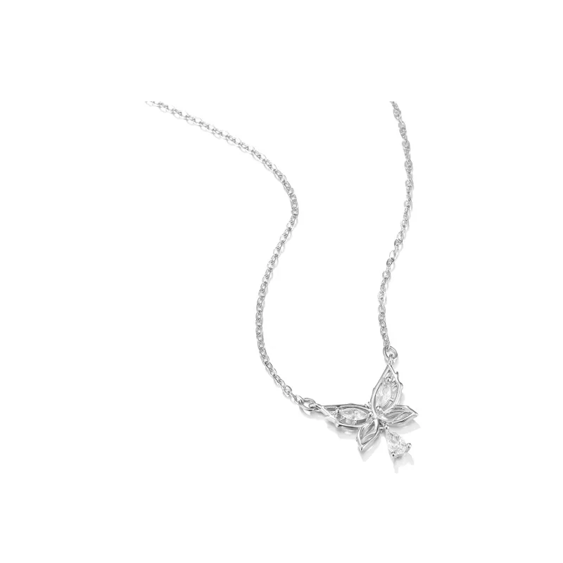 Clect Synthetic Cubic Zirconia Necklaces Women's-2