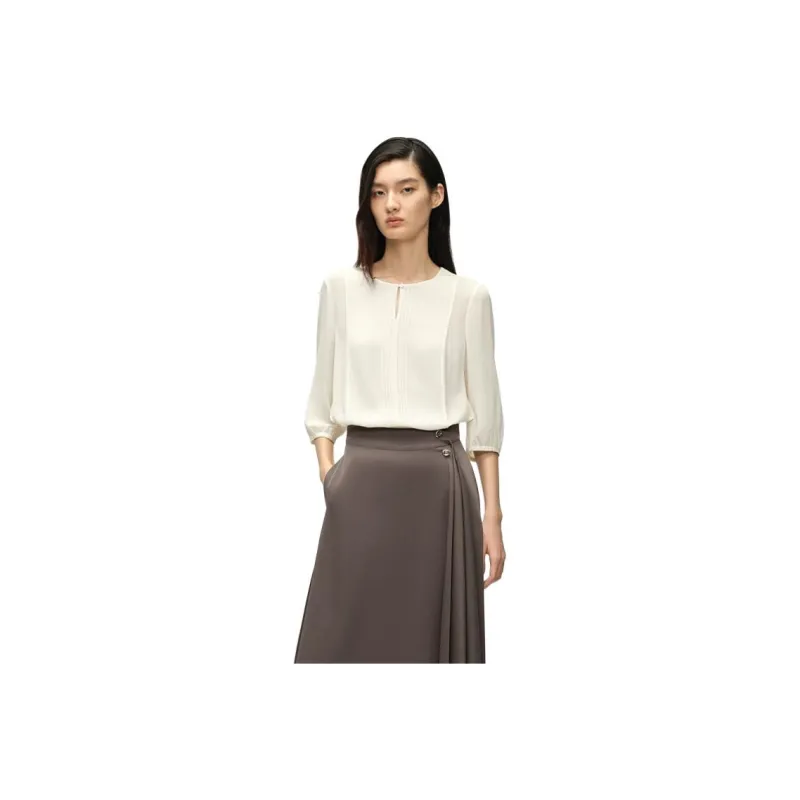 OVV Shirts Women's Ivory White-0
