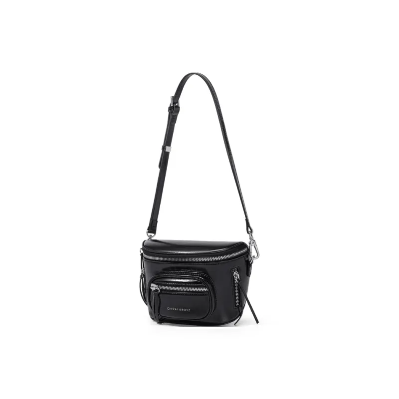 CinvaiKrose Synthetic Leather Shoulder Bag, Crossbody Bag, Small Fanny Pack Regular Women's Multicolor-6