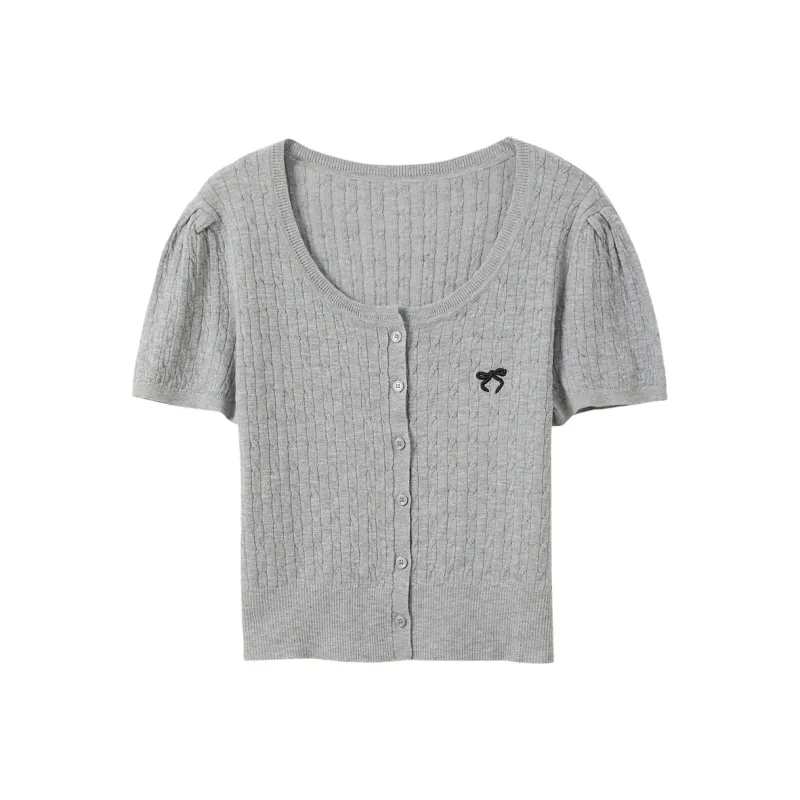 3COLOUR Knitwear Women's Elephant Gray-0