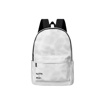 ONRF SOUNDBYTE Collaboration Polyester Backpack Medium Size Unisex White