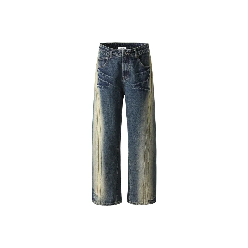 TSMLXLT Jeans Unisex Blue-0