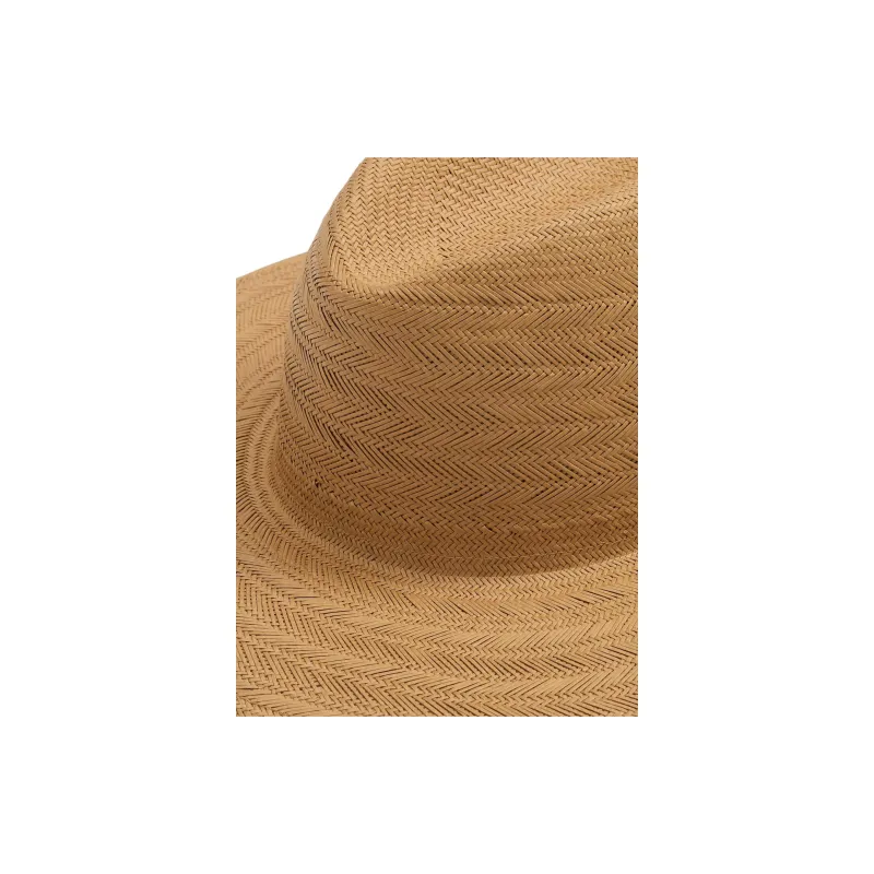 VINCE Panama Grass Bucket Hats Unisex Yellow-1