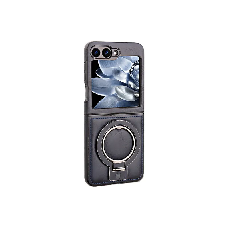 MOWEITU Leather Material 360 Magnetic Stand Phone Cases Compatibility  Samsung Z Fold 3, Z Fold 4, Z Fold 5, Z Fold 6-10