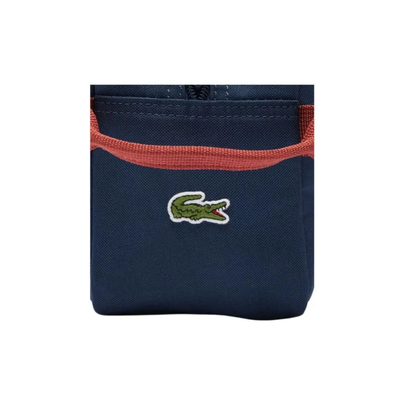 LACOSTE Polyester Toiletry Bag Unisex Blue-4