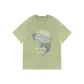 [100% cotton]Palm Green (Mf Large Wrapped Whale)