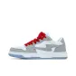 Gray Blue (Red Shoelaces)