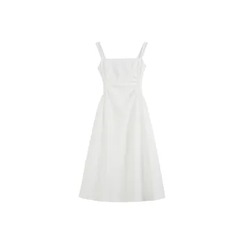 CZMO Slip Dresses Women's White