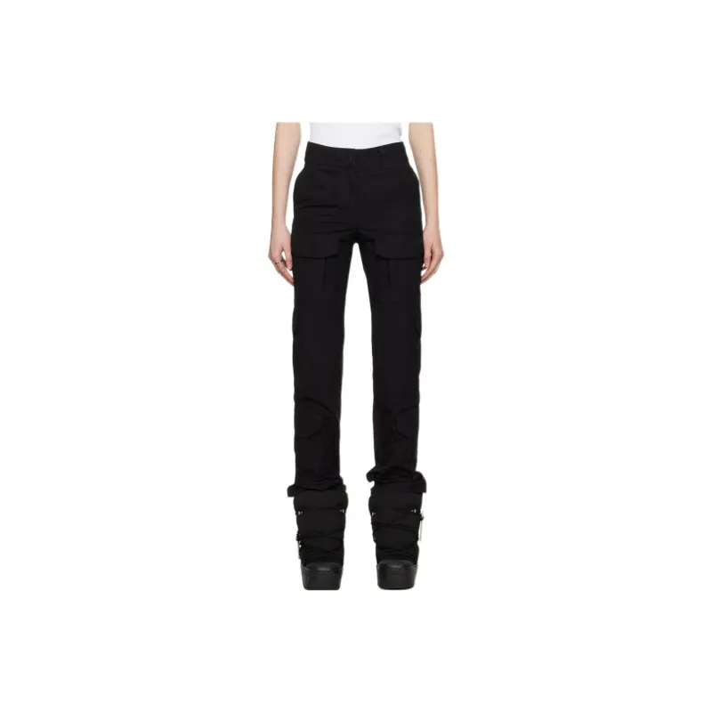 Givenchy Boot Cut Multipocket Cargo Pants 'Black'-0
