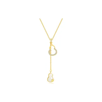 Lao Feng Xiang Chalcedony Necklaces Women's