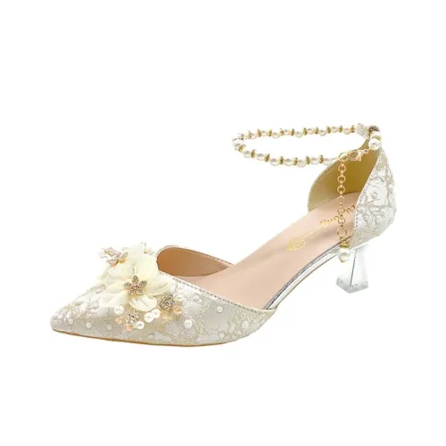 LXVB Chunky Heel High Heels Women's