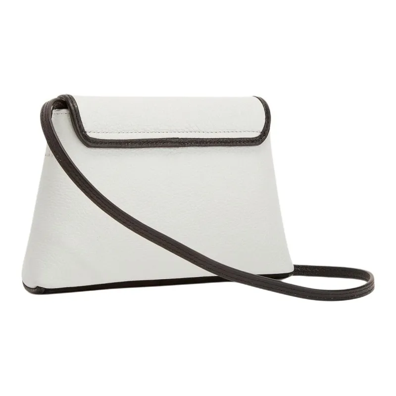 Furla Leather Crossbody Handbag Shoulder Bag Women's Cotton Candy With Black-1