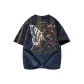 Baby's Breath Tie-Dye Navy Blue