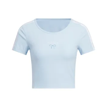 Adidas SS25 T Shirt Women's Blue/White