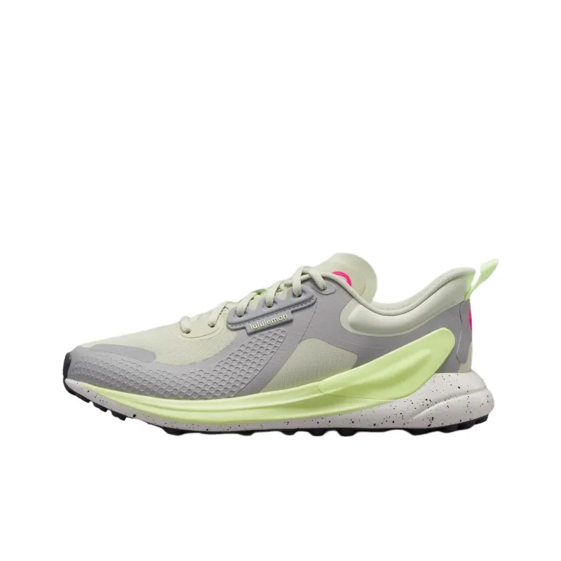 Lululemon Blissfeel Trail Anti Slip Wear Resistant Low Top Trail Running Shoes Women's Dewdrop Green-0