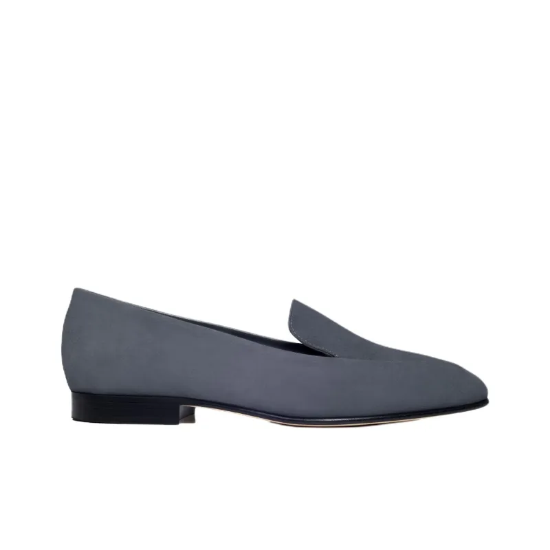 MANOLO BLAHNIK Pitaka Casual Single Shoes Women's Dark Gray-1
