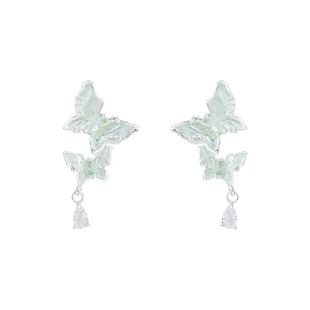 ALI THE FOX S925 Silver Stud Earrings Women's-0