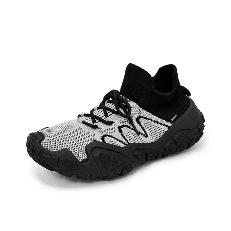 BAKE Slip Resistant, Abrasion Resistant, Breathable Low Top Casual Shoes Unisex Black-0
