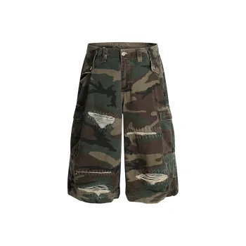 BABUGGE Casual Shorts Unisex Camouflage