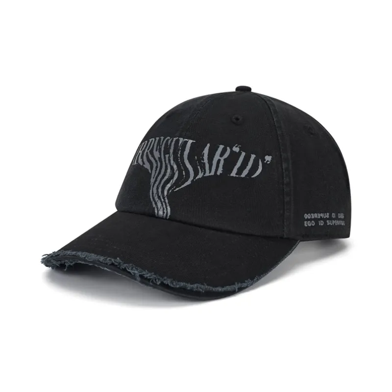 XTEP Cotton Baseball Caps Unisex Black Gray-0