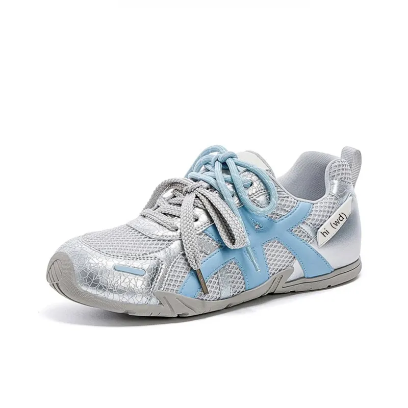 CHERRY&KALIKA Casual Shoes Women's Low Top Beige/Silver Blue/Yellow/Beige Purple-5