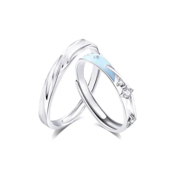 KUMET Sterling Silver Rings Unisex