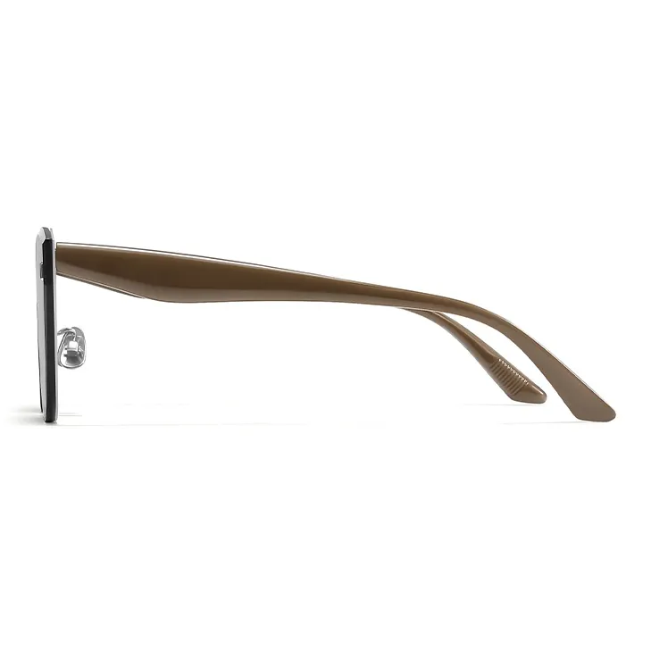 BERTHA TR/Memory Plastic Alloy Square Sunglasses Unisex-2